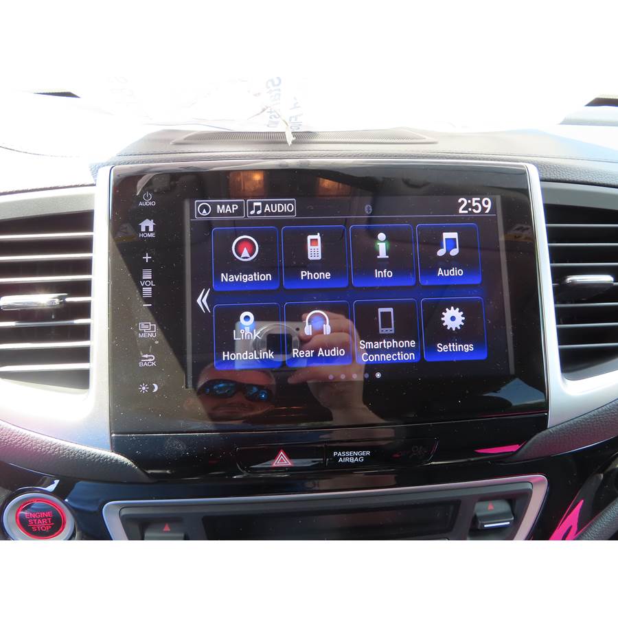 2016 Honda Pilot Touring Navigation screen