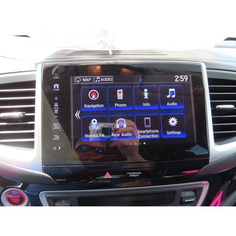 2018 Honda Pilot Touring Navigation screen