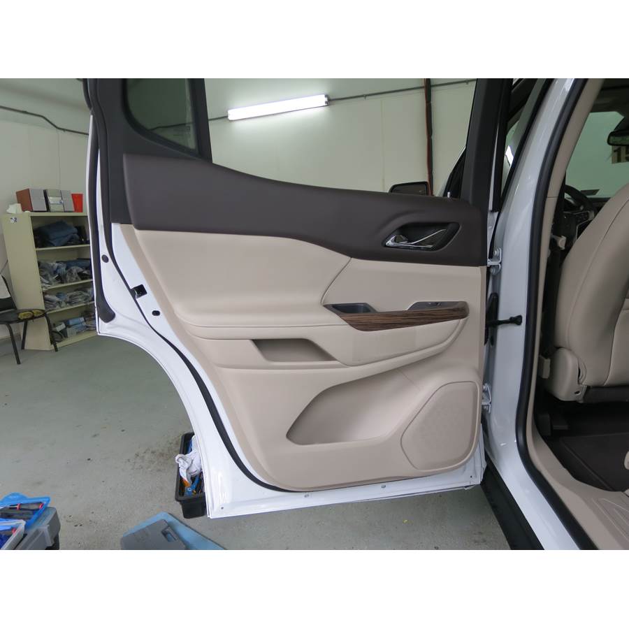 2023 GMC Acadia Rear door speaker location