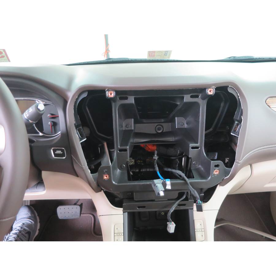 2017 GMC Acadia Factory radio removed
