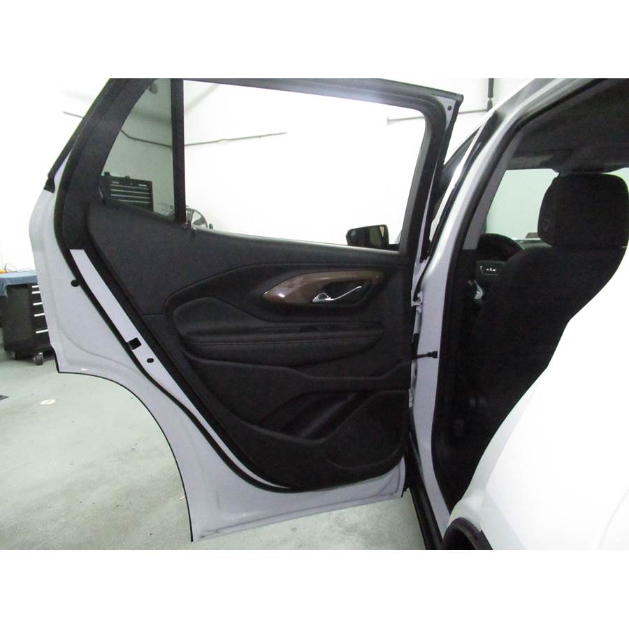 2024 GMC Terrain Rear door speaker location