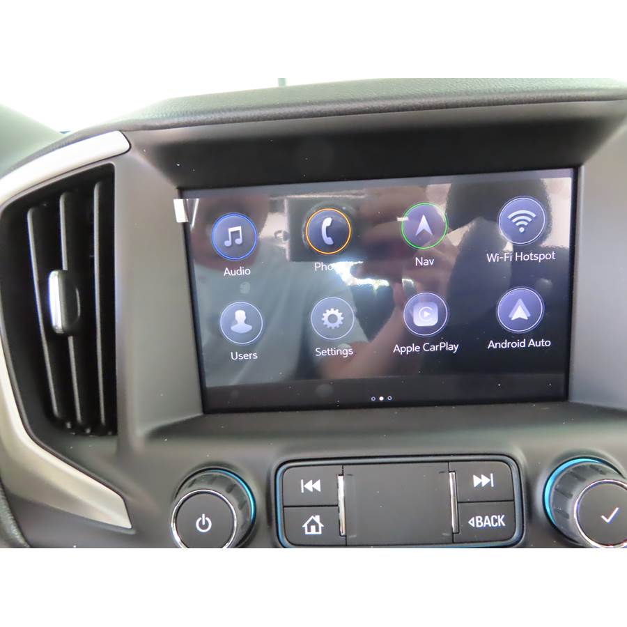 2024 GMC Terrain Navigation screen