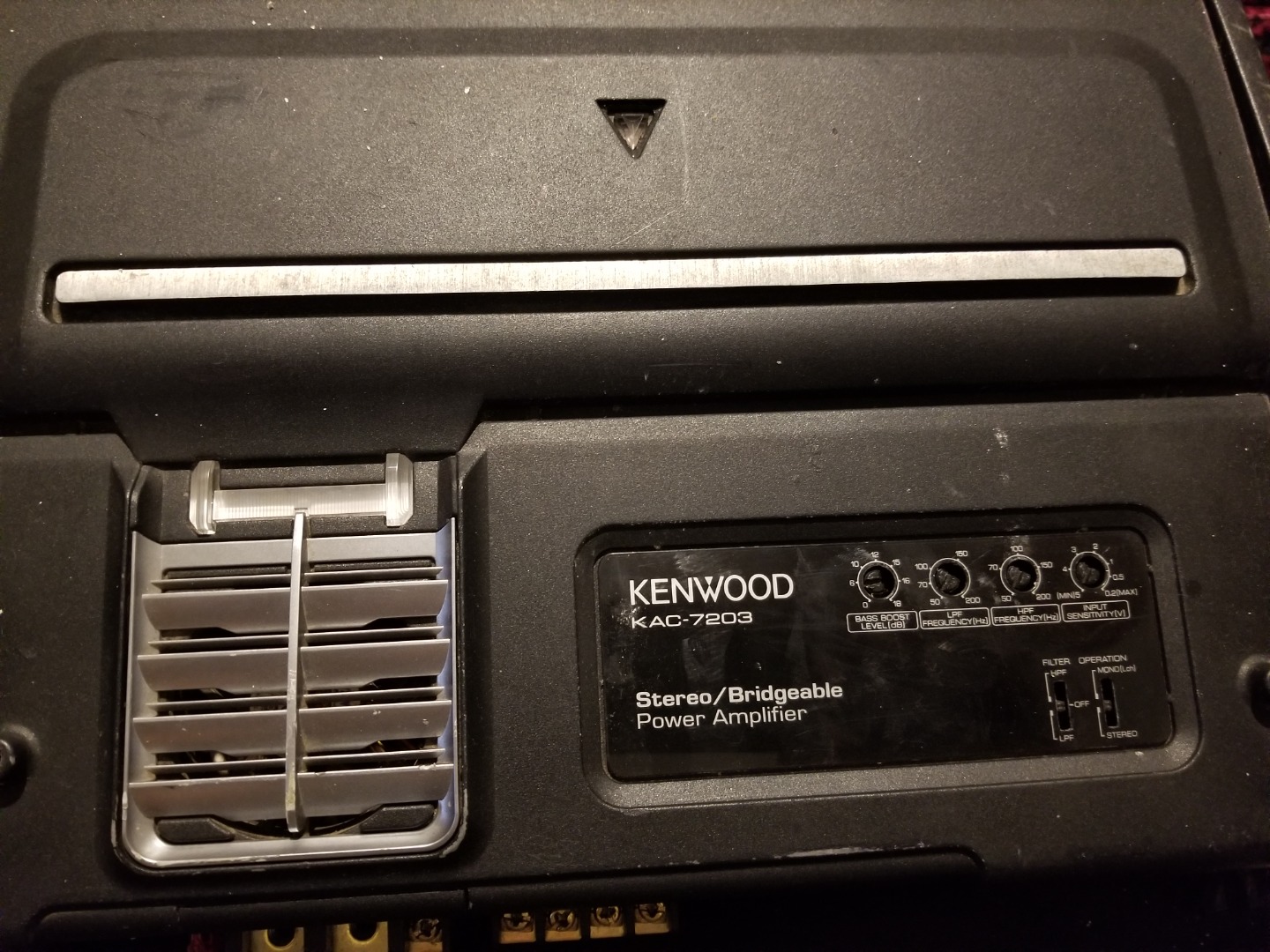 Customer Reviews: Kenwood KAC-7203 2-channel car amplifier 170