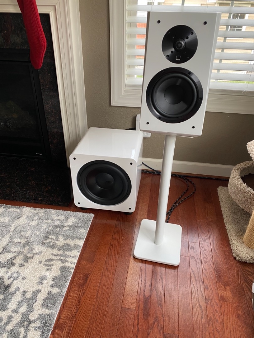 Customer Reviews Kanto SP26 (White) 26" speaker stands at Crutchfield