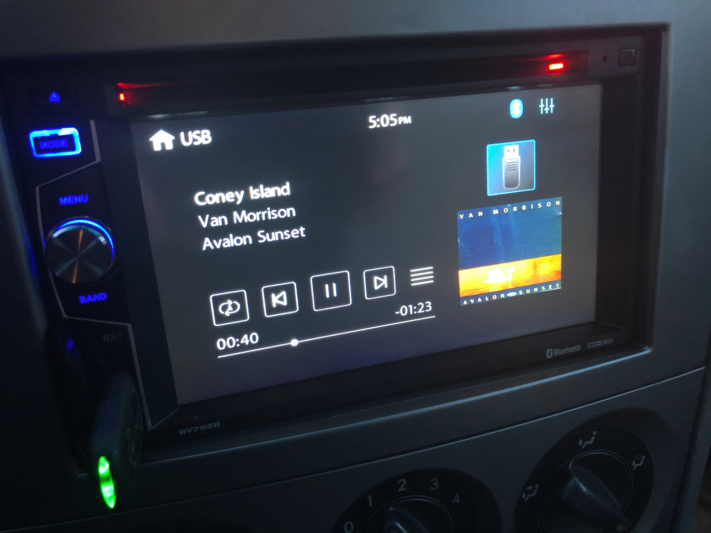KENWOOD Bluetooth/USB/MP3 Auto Radioset für FORD Fiesta MK6/Fusion 