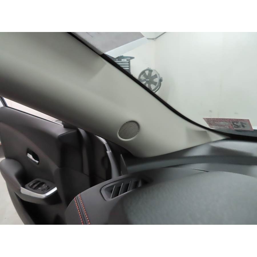 2022 Nissan Sentra Front pillar speaker location