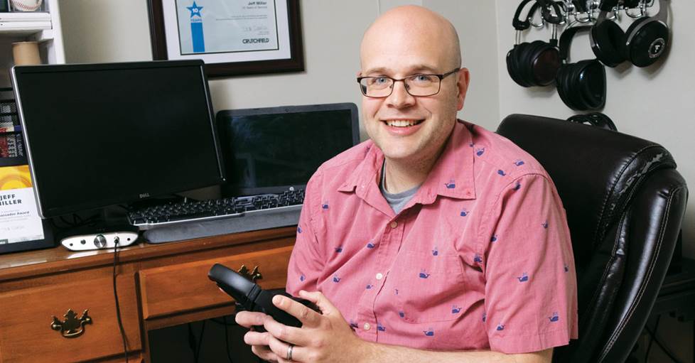 Jeff's work from home headphone setup