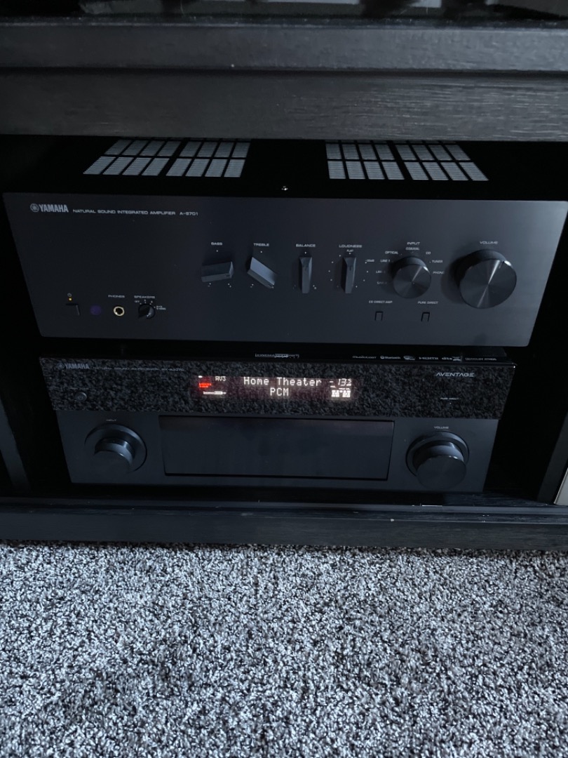 Customer Reviews Yamaha AS701 (Black) Stereo integrated amplifier with builtin DAC at Crutchfield