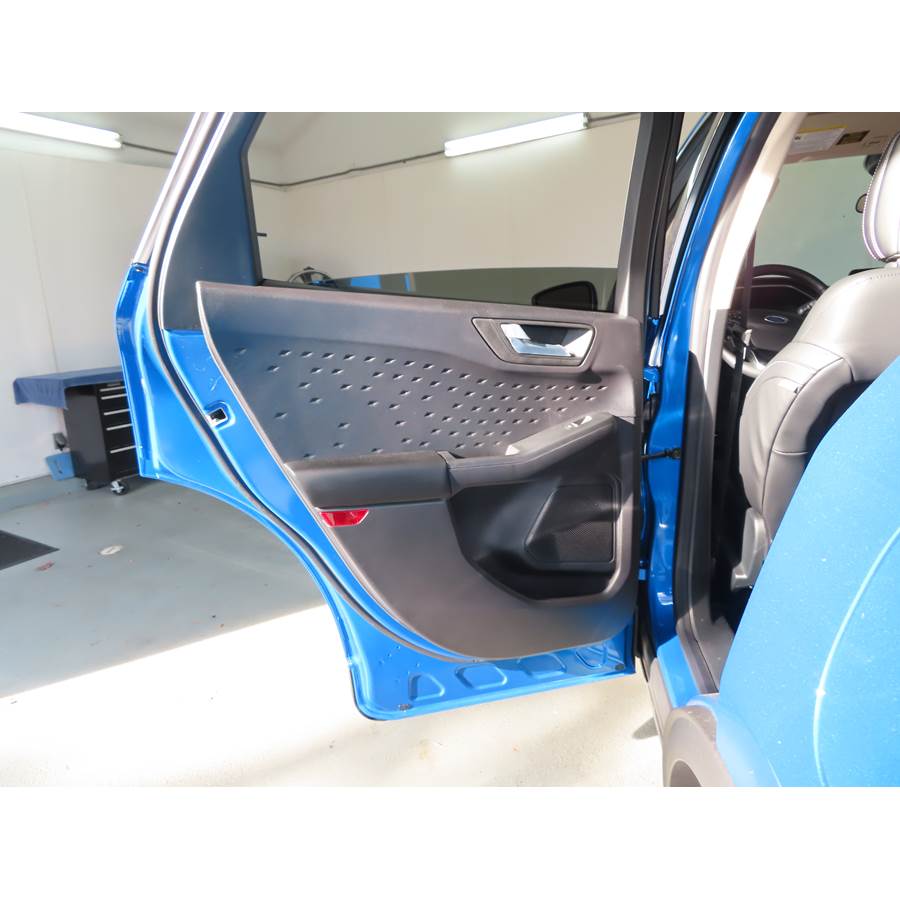 2021 Ford Escape Rear door speaker location