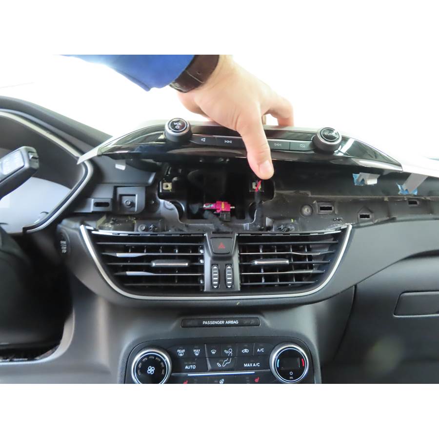 2020 Ford Escape Factory radio removed
