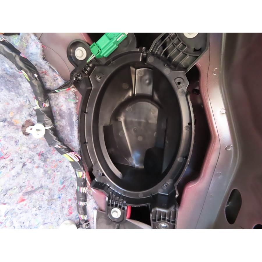 2020 Ford Escape Far-rear side speaker removed