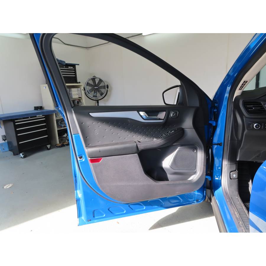 2021 Ford Escape Front door speaker location