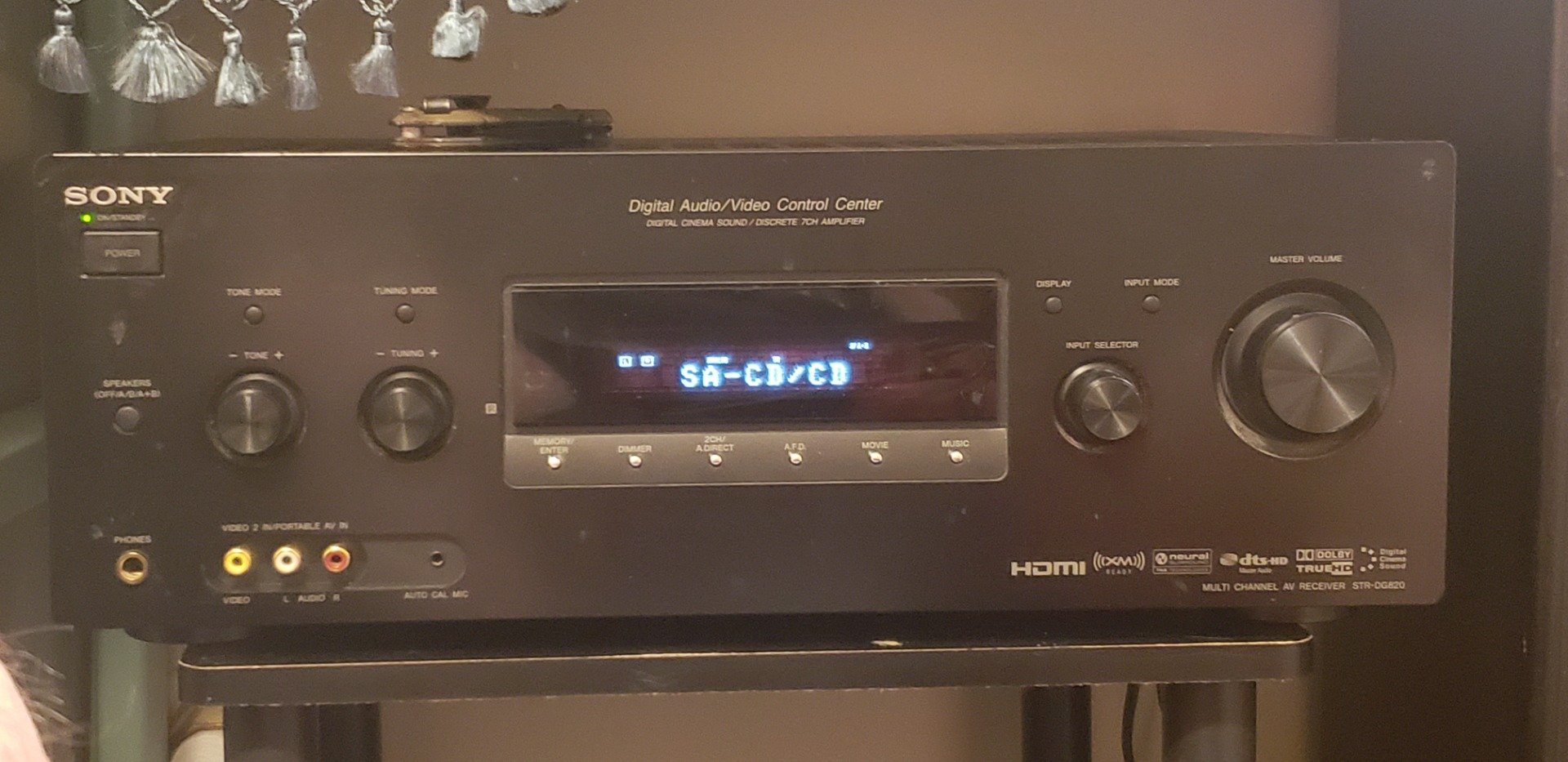 Customer Reviews: Sony STR-DG820 Home theater receiver with HDMI