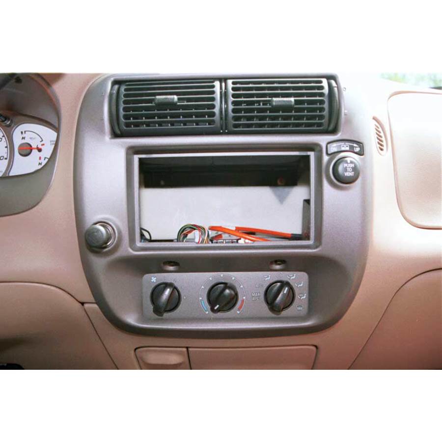 2001 Ford Explorer Sport Trac Factory radio removed