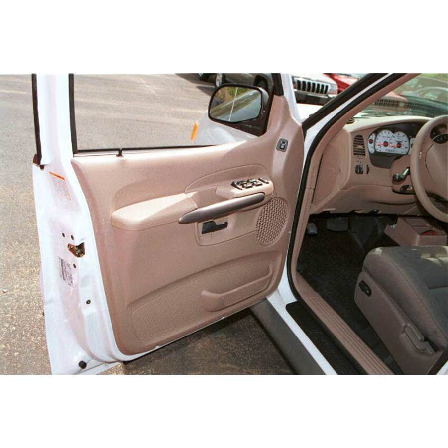 2002 Ford Explorer Sport Trac Front door speaker location