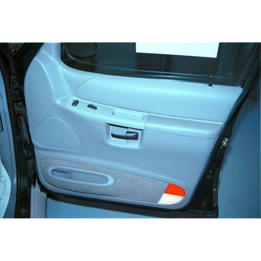 2000 Ford Explorer Front door speaker location