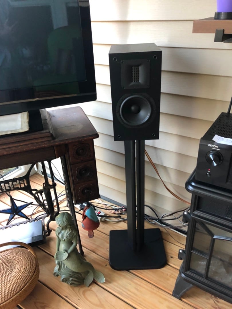 Customer Reviews Sanus BF31B 31" Basic Foundations® speaker stands at