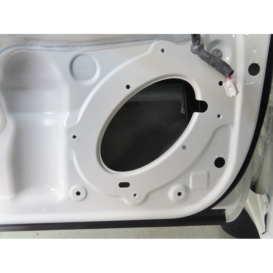 2024 Nissan Frontier Front speaker removed