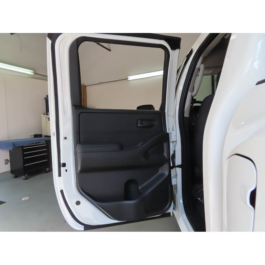 2024 Nissan Frontier Rear door speaker location