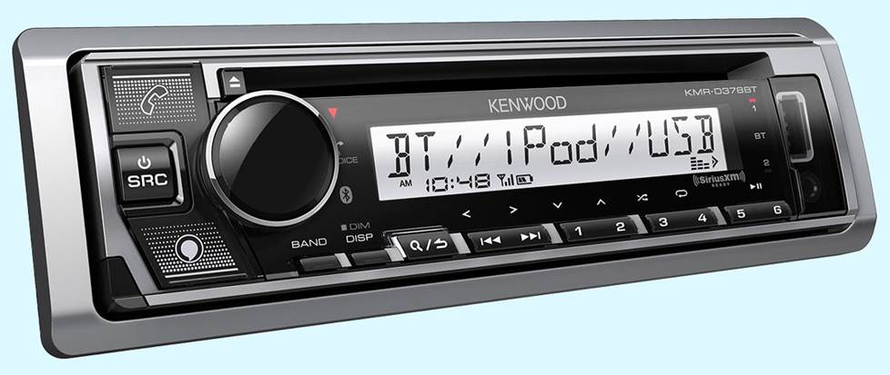 Kenwood KMR-D378BT Marine CD receiver
