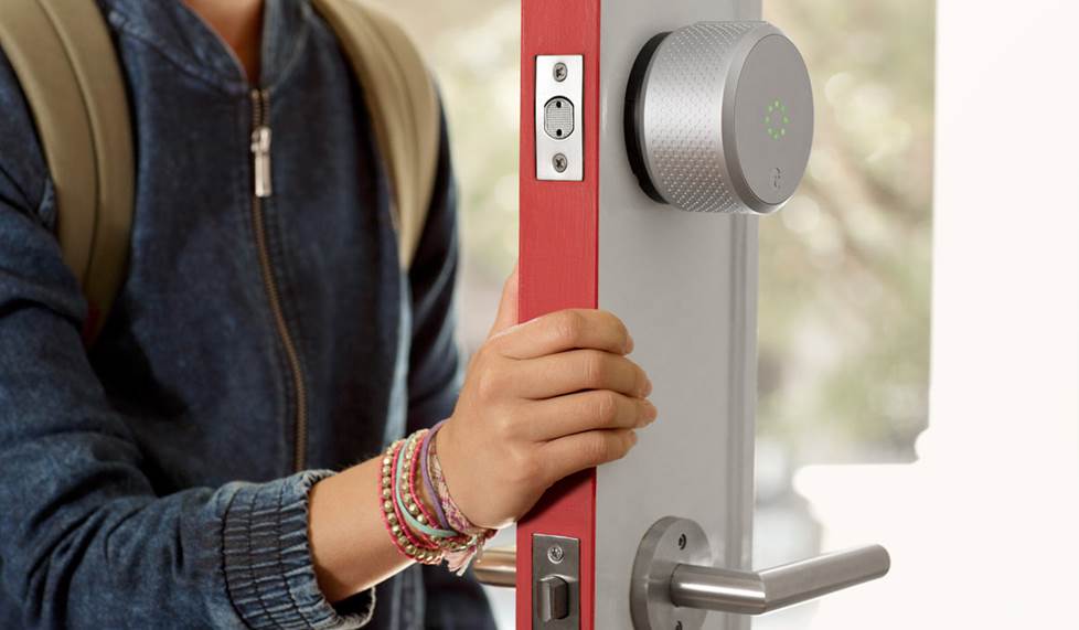 August Smart Lock Pro + Connect Smart lock and Wi-Fi® bridge for keyless home entry