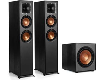 on select Klipsch speakers and subwoofers