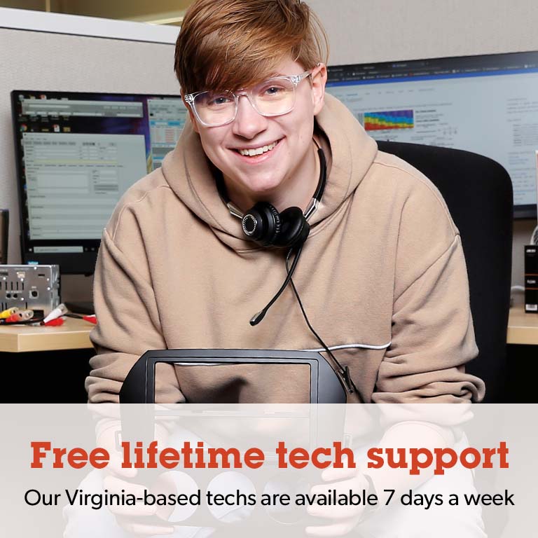 Every Crutchfield purchase is backed by our legendary tech support. Need help? We're a call away.