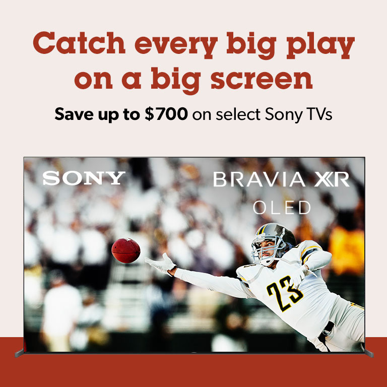 Save up to $2,000 on select Sony TVs
