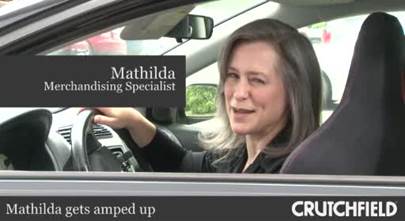 Video: Mathilda gets amped