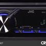JVC KD-X310BT Crutchfield: JVC KD-X310BT display and controls
