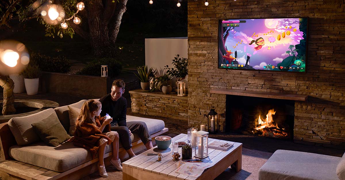How To Choose And Install An Outdoor Tv, Outdoor Tv Setup Uk