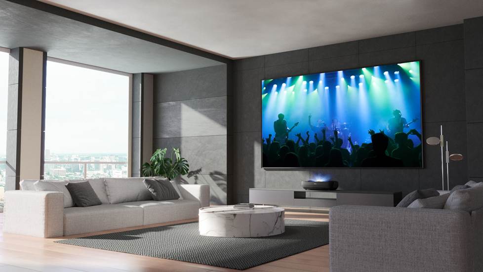 hisense projector and screen