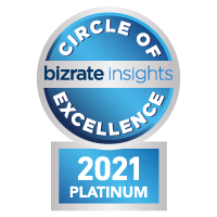 Bizrate Insights Platinum Circle of Excellence