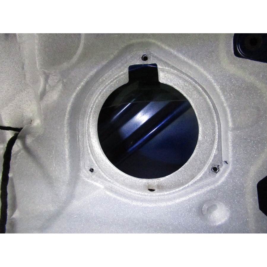2014 Fiat 500L Rear door speaker removed
