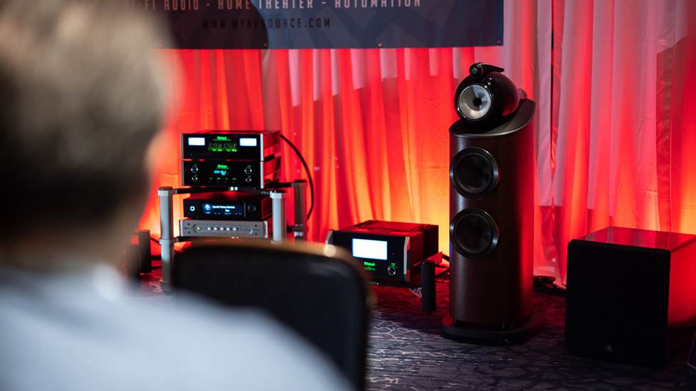 Bowers and Wilkins demo room