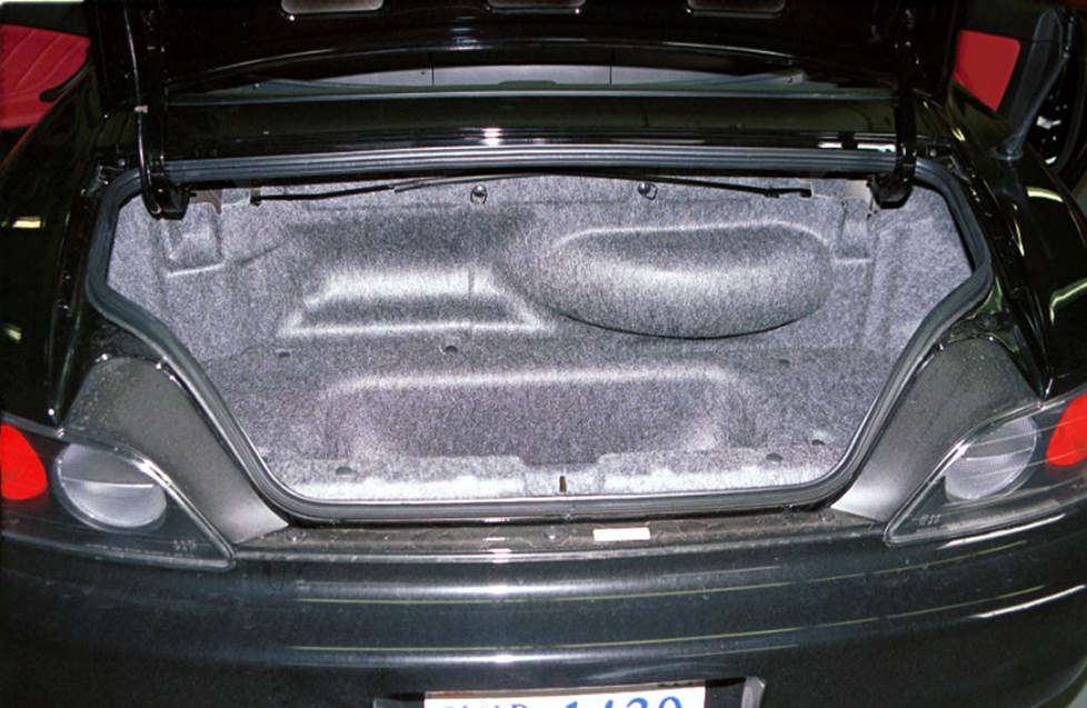 honda S2000 trunk