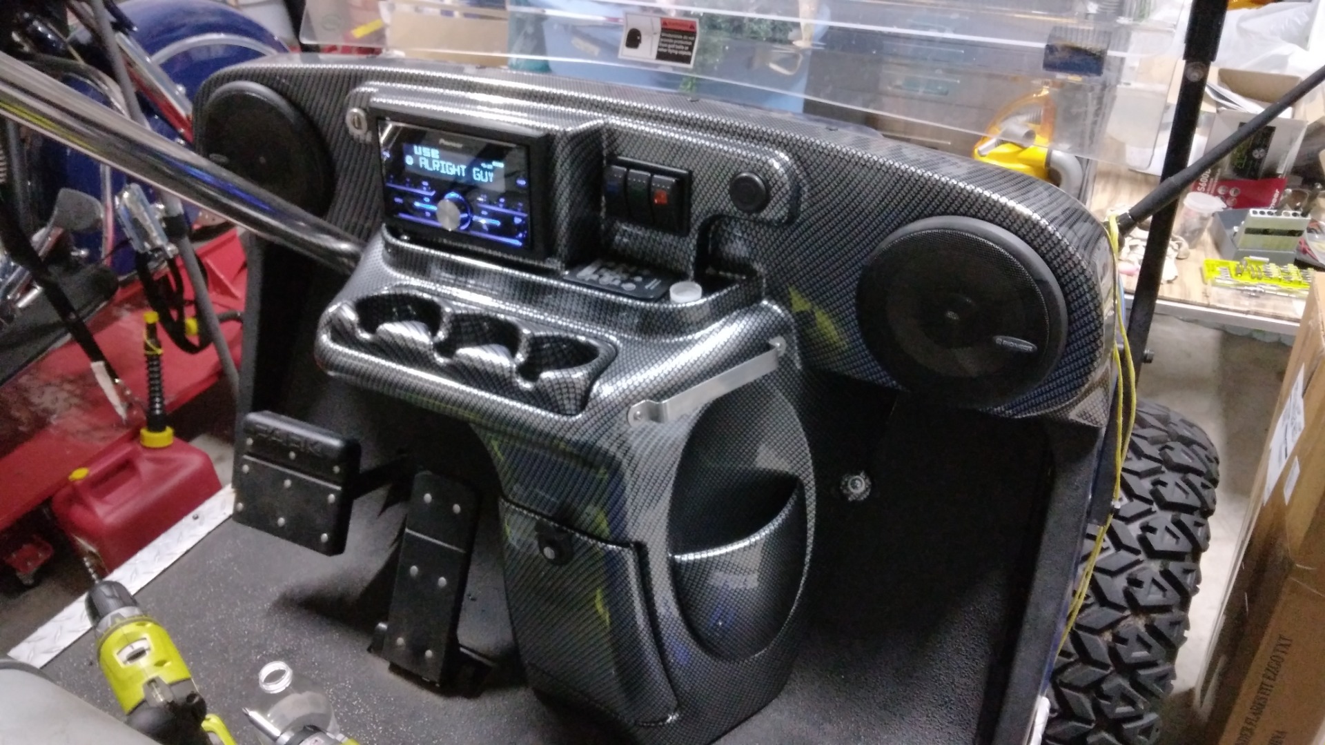 Customer Reviews VIP Dash Kit for DIN Radios (Carbon Fiber Weave