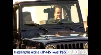 How to install the Alpine KTP-445 Power Pack