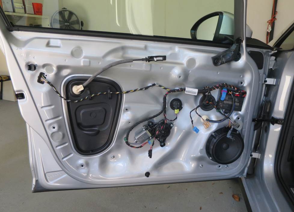 vw golf door speakers