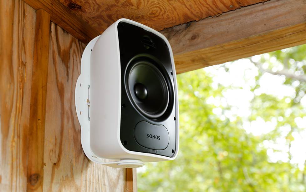 Tara's treehouse Sonos speaker