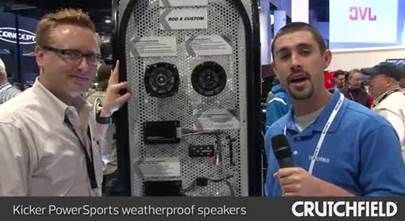 Video: Kicker PowerSports weatherproof speakers