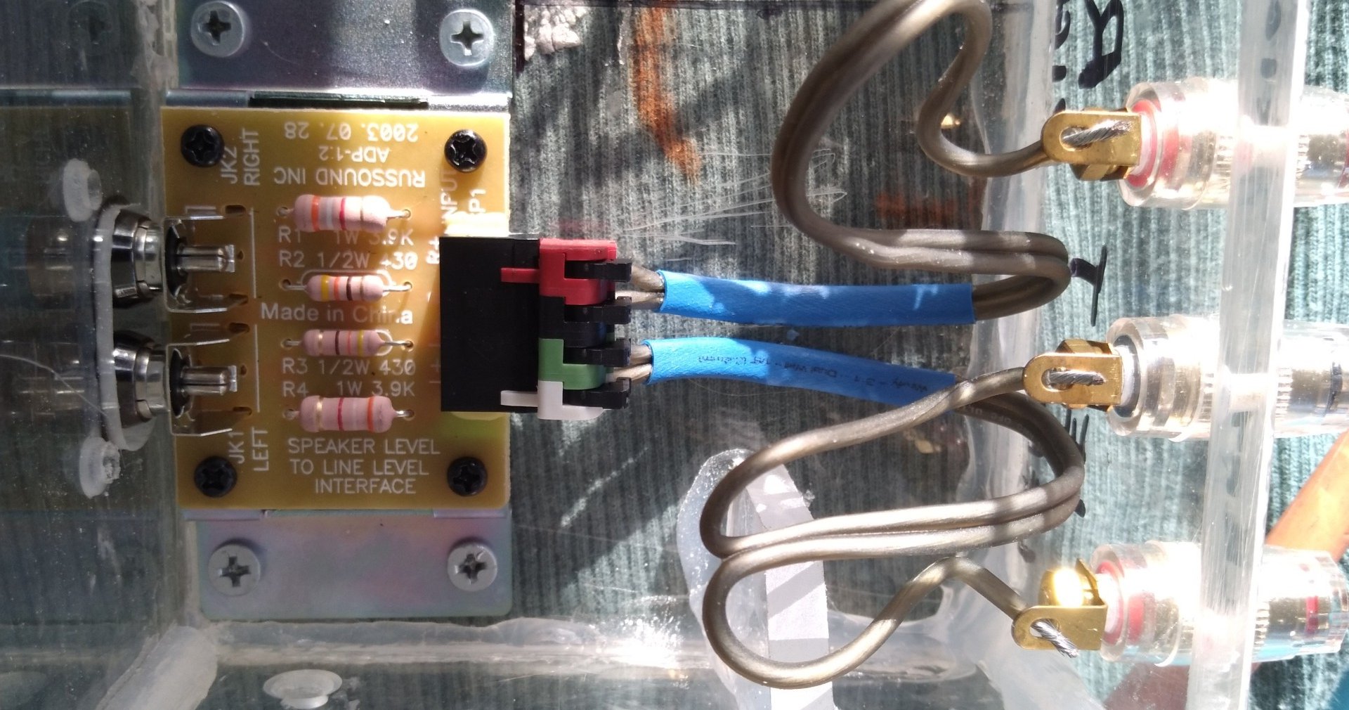 Customer Reviews Russound ADP1.2 Speakerlevel to Linelevel Adapter