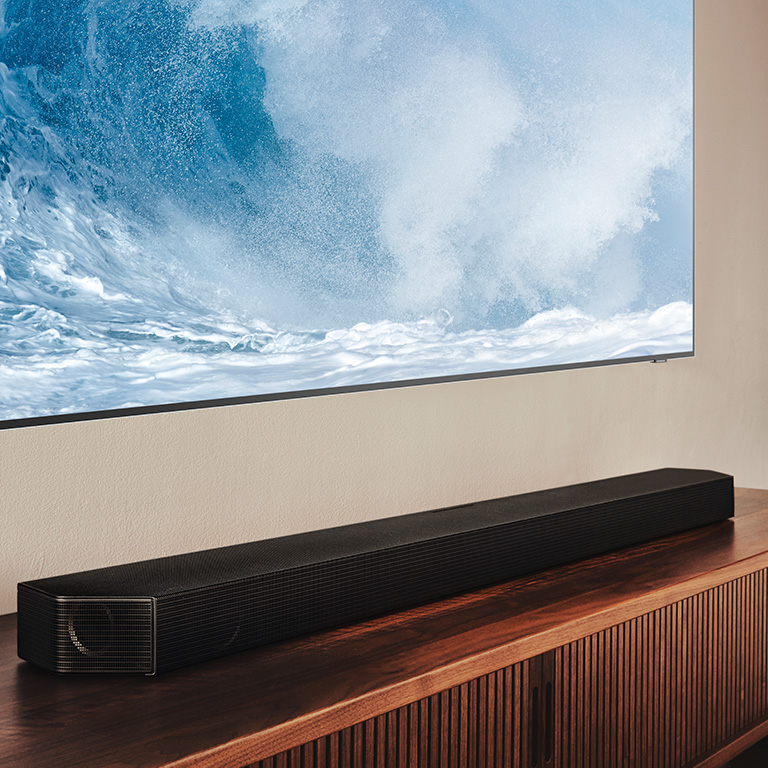 Save up to $300 on select Samsung sound bars with purchase of a select Samsung TV