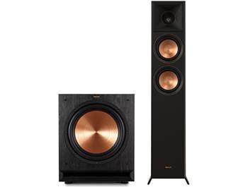 on select Klipsch speakers and subwoofers