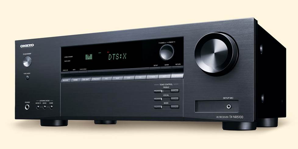 Onkyo TX-NR5100 7.2-channel home theater receiver