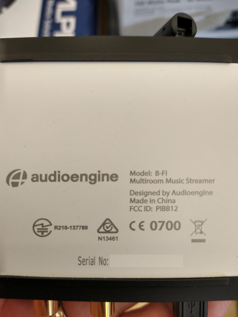 Customer Reviews: Audioengine B-Fi Wi-Fi® Streamer With Apple AirPlay ...