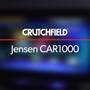 Jensen CAR1000 Crutchfield: Jensen CAR1000 display and controls demo