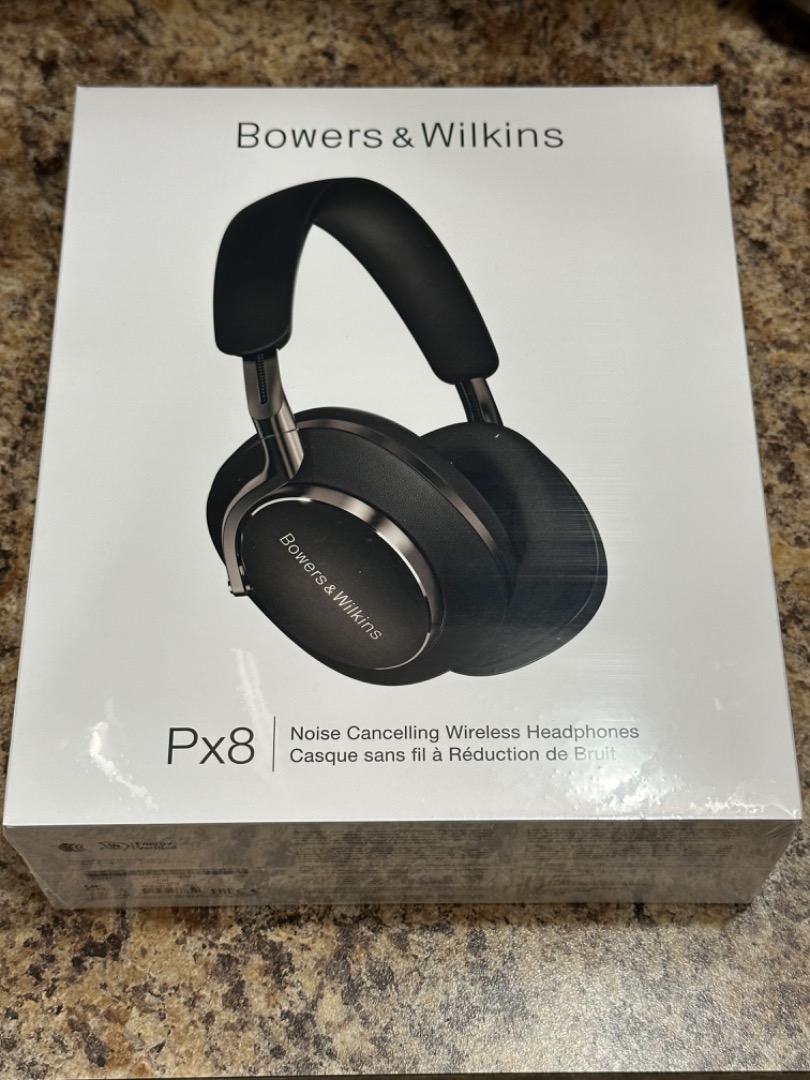 Bowers & Wilkins PX8 (Black) Over-ear noise-canceling wireless headphones  at Crutchfield