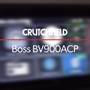 Boss BV900ACP Crutchfield: Boss BV900ACP display and controls demo