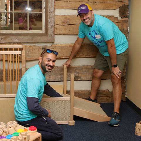 Carlos and Alex bring our famous DIY spirit to the annual United Way Day of Caring.